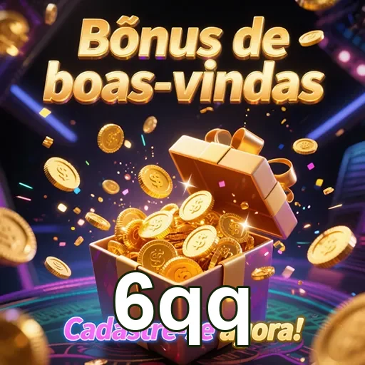 Imagem do bônus de boas-vindas do 6qq para novos usuários